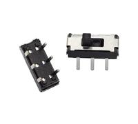 HSMXNEONJB 5pc In-line double-row 6pin 2-stop toggle switch MSS22D18G2 2-stop 2P2T Vertical handle height 2MM