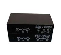 HSMXNEONJB 5pcs SSR-P03DA P03DD R05DD Single Phase Slim Solid State Relay Module(SSR-P03DD)