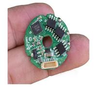 HSMXNEONJB Avviatore elettronico brushless con doppio cuscinetto a sfere 2838 da 12 V, 190 giri/min, rapporto di riduzione 1: 20 con supporto CW CCW for la regolazione della velocità