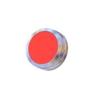 HSMXNEONJB Button Switch Control Start Stop Self Reset No Lamp Normally Open Normally Closed Screw Pin Connection Without Lamp Momentary(A-red,2NO)