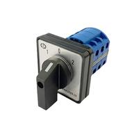 HSMXNEONJB DIN Rail mounting cam Switch 2/3/4/6/7 Position 20A 660V 3 Pole Rotary Transfer Switch LW26-20 LW28-20 YMW26-20/3 (Color : 0-5)