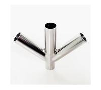 HSMXNEONJB Raccordo divisore for tubo da 51 mm e 2" con saldatura di testa, obliquo a Y, a 4 vie, in acciaio inox SUS 304, for birra fatta in casa e vino HSMXNEONJB