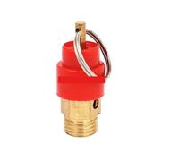 HSMXNEONJB Raccordo for compressore pneumatico con filettatura maschio da 1/4" Valvola di pressione 8 kg 0,8 MPA Tappo rosso HSMXNEONJB