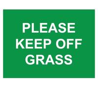HSMXNEONJB Sarcastic Stay Off Grass Garden Tin Sign 12x8 Inch