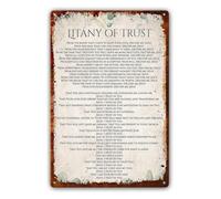 HSMXNEONJB Spiritual Devotion Tin Sign Decor 12x8 Inch