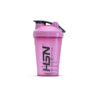 HSN Shaker We Are Nutrition! Senza BPA | 400 ml | Rosa grigio | Bicchiere miscelatore con sfera miscelatrice, chiusura ermetica, tappo anti-perdite | inodore | facile da pulire
