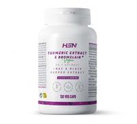 HSN Stratto di curcuma (50:1) e bromelina plus - 120 veg caps