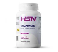 HSN Vitamina B12 (cianocobalamina) 500mcg - 120 tabs