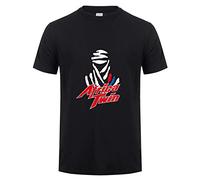 HSNS Africa Twin Motorcycle T Shirt Graphic Top Tee Camiseta Short-Sleeve Men T-Shirt Black L
