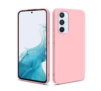 HSP Cover per Samsung Galaxy A54 5G [repellente alla polvere] Custodia protettiva in silicone TPU premium | antigraffio antiurto | Protezione della fotocamera | Vestibilità perfetta sottile | Rosa