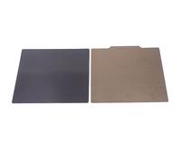 Hspemo Piastra di Costruzione della Stampante 3D, Base Magnetica in Gomma Resistente Ad Alta Temperatura 300x300 Mm Piastra Stampa a Doppia Faccia CR10