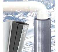 HSPLXYT Tubo Isolante, Tubo Isolante con estremità Aperta, Tubo Isolante Autoadesivo, Tubo Isolante antigelo for Tubi dell'Acqua, Tubo Isolante Impermeabile e ignifugo(ID-34mm*TH-10mm)