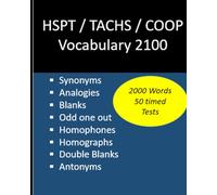 HSPT / TACHS / COOP Vocabulary 2100