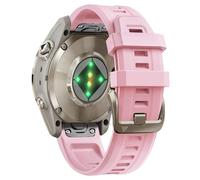 HSPTR Per Garmin Fenix 7s 6s 5s Pro Solar Silicone Light Gold Buckle Quick 20mm Cinturini per orologi di ricambio per Garmin Epix Pro Gen 2 42mm Descent Mk2s/3/3i per donne e uomini