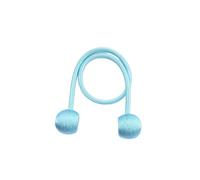 HSQPMGPRJ 1/2 Pezzi di fermatende magnetici a Sfera, Accessori for aste, Clip con Fibbia, Gancio, Decorazione for la casa(Light Blue,2pcs)