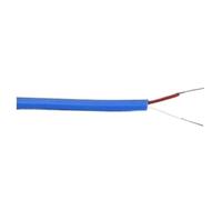 HSQPMGPRJ 2 Nuclei 2/5/10/50/100 Tipo Filo for termocoppia Isolante in PTFE Linea schermata Cavo di compensazione for la misurazione delle Alte Temperature(K Type 2x0.3,2 Meters)