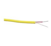 HSQPMGPRJ 2 Nuclei 2/5/10/50/100 Tipo Filo for termocoppia Isolante in PTFE Linea schermata Cavo di compensazione for la misurazione delle Alte Temperature(J Type 2x0.5,100 Meters)