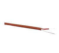 HSQPMGPRJ 2 Nuclei 2/5/10/50/100 Tipo Filo for termocoppia Isolante in PTFE Linea schermata Cavo di compensazione for la misurazione delle Alte Temperature(T Type 2x0.3,50 Meters)