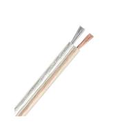 HSQPMGPRJ 2 pz 2/5/10/20/50 m 22 20 AWG Cavi Elettrici UL2468 Rame Stagnato Isolato PVC Striscia di Estensione Cavo Filo(Gold-Sliver,50m 20AWG)