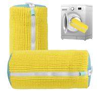 HSQUARE Borsa per scarpe per lavatrice, set da 2 pezzi, borsa per la lavanderia, borsa per la lavanderia, per lavatrice e asciugatrice, borsa per scarpe per lavatrice, tutti i tipi e le misure,