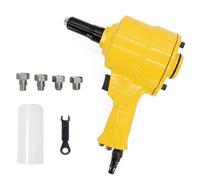 HSRG Rivettatrice Pneumatica, Pistola Rivettatrice Ad Aria con Design a Lunga Corsa, per Rivettatura Versatile Leggero Strumento di Rivettatura a Mano per Uso Automobilistico E Industriale