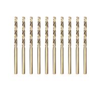 Hss-Co Punta per Metallo Professional 10Pcs 3.0Mm Punte Elicoidali per Forare Ac
