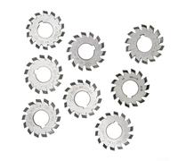 HSS Involute Gear Cutters, 8Pcs Set per Modulo 1 5 e Ingranaggi conici
