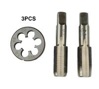 HSS Maschi Die M20x1mm Spina Rubinetto 3pcs 82mm Lunghezza High Speed Steel Kits
