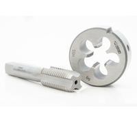 HSS Maschio + Ferro Battuto Set M2 - M24 BAER Metrico + Filettatura Fine Imposta