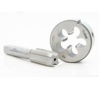 HSS Maschio + Ferro Battuto Set M2 - M24 BAER Metrico + Filettatura Fine Imposta