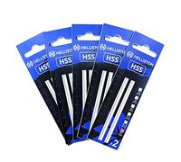 HSS Pialla in acciaio per pialla compatibile con Einhell BT-PL 750, TE-PL 850, BT-PL 900 senza plastica, 82 mm (5 set = 10 acciai per pialla reversibili)