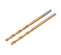 HSS Titanio Rivestito di Nitruro Trapano Punta 1.0mm x 34mm 2pk Acciaio Legno