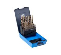 HSS Twist Drill Bit Set 1/16-3/8" M35 (Co5) INOX 21 pz
