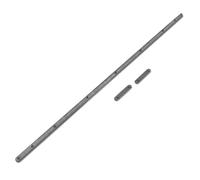 HSSDTECH 3pcs Piedini della scocca Inferiore Ricambio per dell Latitude 3550 Dark Grey (1 Long, 2 Short)