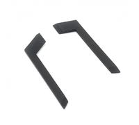 HSSDTECH Alloggiamento a D spesso, fondo in gomma, piedini in gomma per ASUS TUF Gaming F15 FX506 TUF Gaming A15 FA506 (1 sinistra + 1 destra) nero