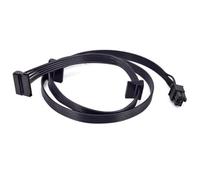 HSSDTECH Corsair CX850M / CX750M / CX600M - Cavo adattatore di alimentazione modulare da 6 pin a 3X SATA (70 cm)