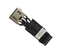HSSDTECH DC in Power Jack di ricarica porta di ricambio per Lenovo ThinkPad P50 20EN 20EQ, P17 GEN 1 20SN 20SQ, DC30100PE00 Jack DC in Power Jack Connettore Porta di Ricarica