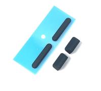 HSSDTECH Piedini in Gomma Bottom Case Rubber Foot per Lenovo ThinkPad T14s Gen 3 21CQ 21CR 21BR 21BS T14s Gen 4 21F6 21F7 21F8 21F9 JT4B1 Gommini Neri 2 Spessi e 2 Sottili formano Un Set