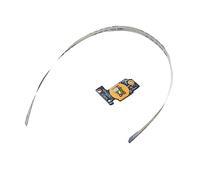 HSSDTECH Scheda Tasto Accensione Power Button Cavo Flat per dell Inspiron | 15 7567 7566 BCV10 BCV00 0WDRC4 NBX00022V00