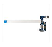HSSDTECH Scheda Tasto Accensione Power Button Cavo Flat per Gateway NV55S Gateway NV57H 55.BRG02.001 P5WSO NBX0000UV00 NBX000UX00