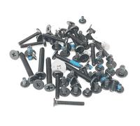 HSSDTECH Set Completo di Viti Ricambio per ASUS ROG Xbox Ally X (2025) RC73XA Screw Kit (Black Bottom Case, Battery, Macro Key, Haptic Motor, Joystick, Trigger Button Module Screws)