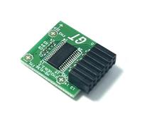 HSSDTECH TPM 2.0 LPC 14pin SLB9665 Modulo di Sicurezza per MSI MS-4136 X570-A PRO, Prestige X570 Creation, Mag X570 Tomahawk, Gaming Plus, Ace, GODLIKE Intel X299 AMD 300 400 Mainboard