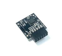 HSSDTECH TPM 2.0 Modulo SPI 12pin LPC SLB9670 Modulo di sicurezza per MSI MS-4462 MPG B550, MPG B650, MPG X570S, X670E Gaming Plus WiFi, A520M, MAG A520M - Mainboard Module GC-TPM 2.0