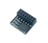 HSSDTECH TPM 2.0 SPI 14pin SLB9670 Modulo di Sicurezza per ASUS Prime B550M-K ARGB CSM, B550M-A Wi-Fi CSM AC Mainboard Security Module GC-TPM 2.0