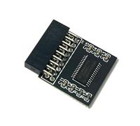 HSSDTECH TPM2.0 LPC 18pin SLB9665 Modulo di sicurezza per ASRock B150M B150M Pro4Hyper, B150A-X1Hyper, B250 Pro4, H310M-HDVM.2, H310CM-HDVM.2, H170, H170M, Fatal. Scheda madre 1ty