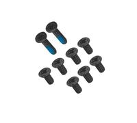 HSSDTECH Vite del Fondo del Case per Lenovo ideapad 5 Pro-16ACH6 82L5 ideapad 5 Pro-16IHU6 82L9 IdeaPad 5 PRO 16IAH7 82SK IdeaPad 5 PRO 16ARH7 82SN Viti del Basamento Nere: 2 Lunghe 7 Corte