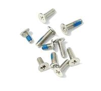 HSSDTECH Viti per alloggiamento di ricambio per ASUS Vivobook 16 Flip TP3607 TP3607SA TP3607SH Silver Laptop Bottom Case Screws