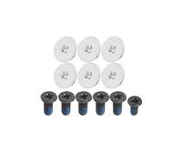 HSSDTECH Viti per Cerniere LCD per Lenovo IdeaPad 1-15ADA7 82R1 IdeaPad 1 15AMN7 82VG 12pcs Schrauben der Scharnier halterung drücken Auf Gehäuse A + Gehäuse C