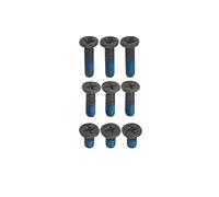 HSSDTECH Viti per computer portatile Lenovo 14e Chromebook 81MH 14W 81MQ Chromebook S345-14AST 81WX 9pcs Nero