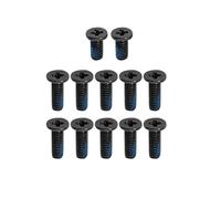 HSSDTECH Viti per PC portatile ASUS Chromebook C423 C423NA C424 C424MA 12 pezzi Black Bottom Case Laptop Screws